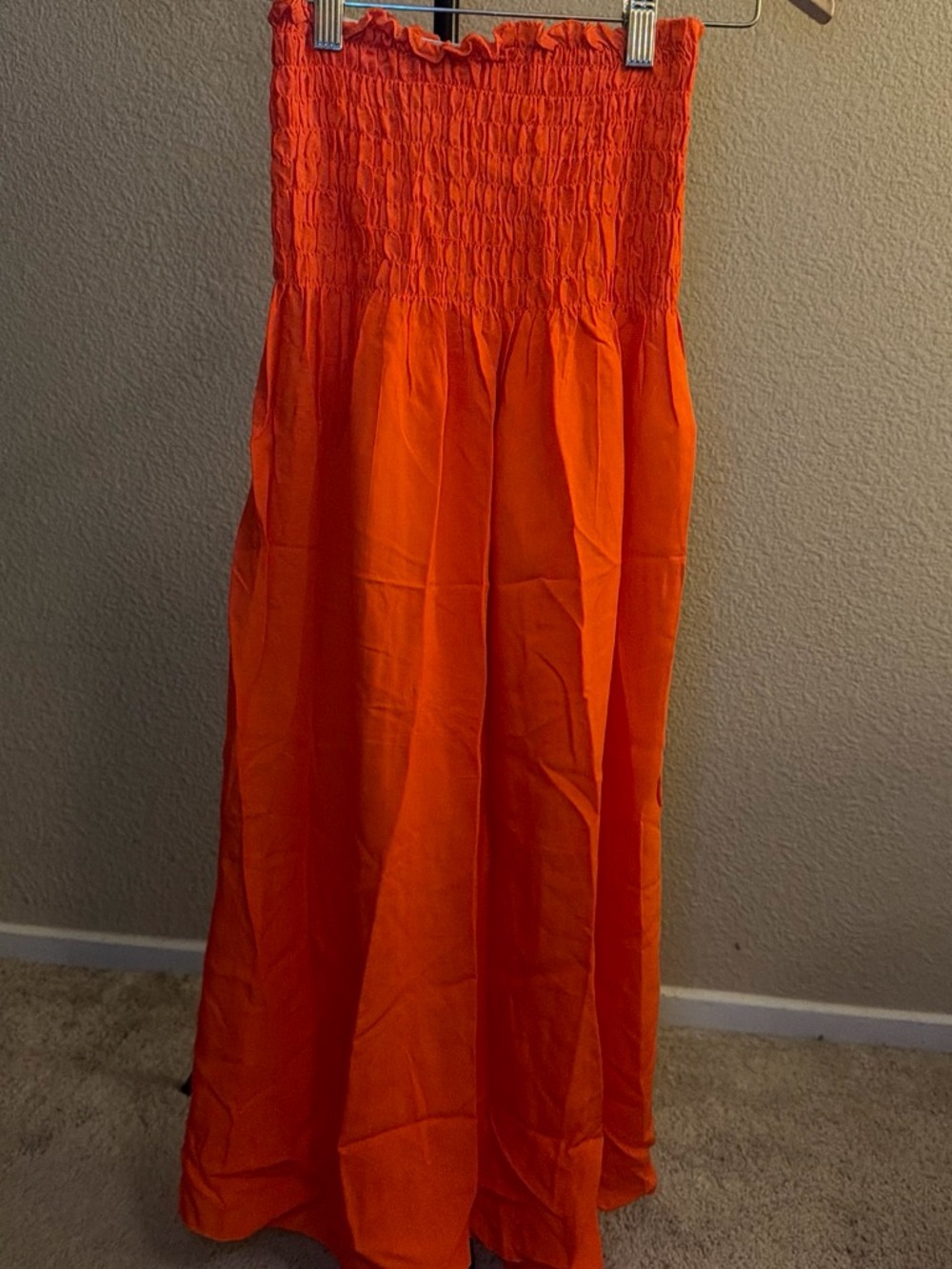 Women's Orange Dress
